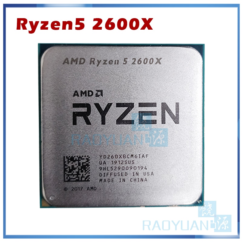 AMD Ryzen 5 2600X R5 2600X 3.6 GHz, 6 ھ 12 , 9..